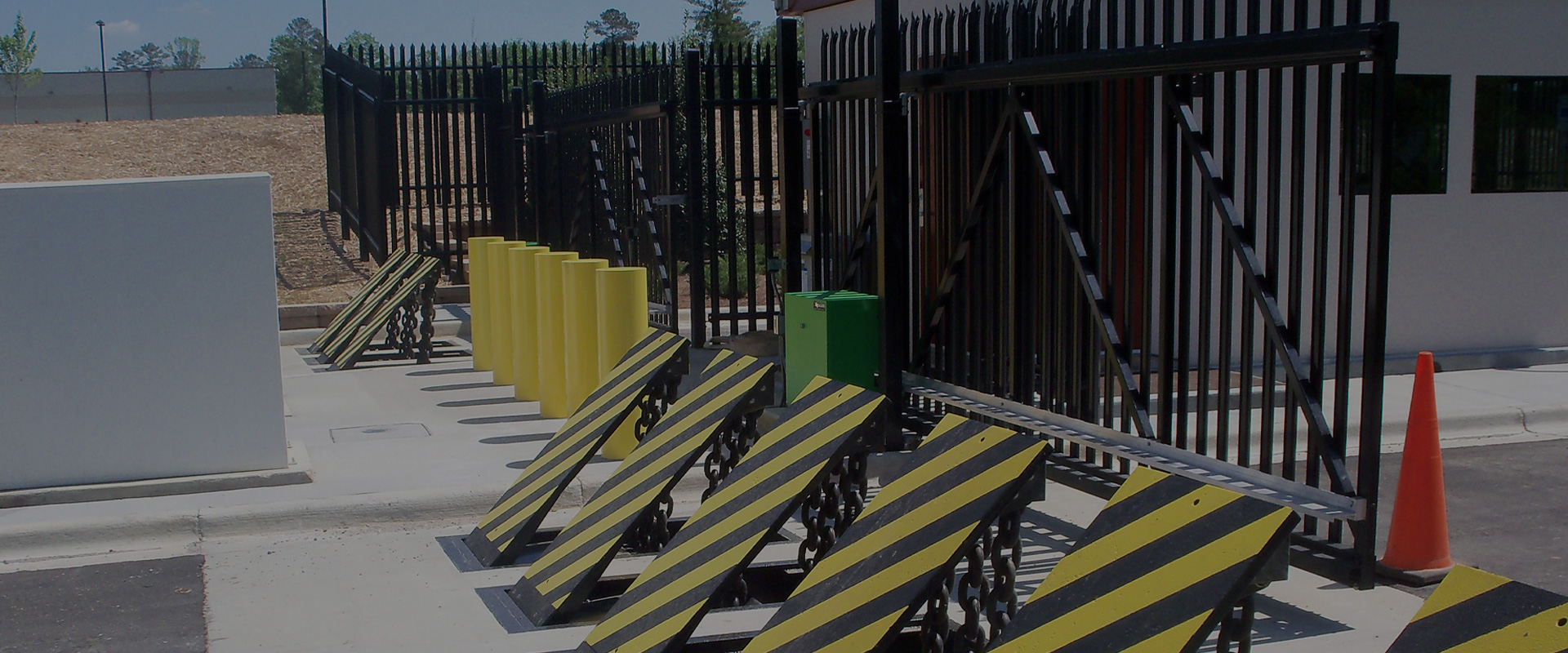 wedge barriers and security gates
