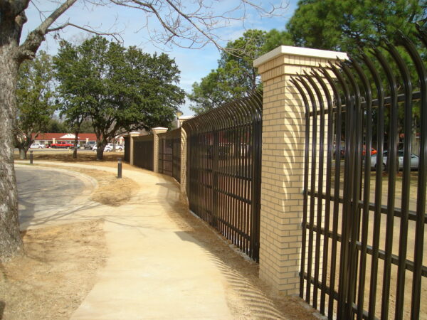 Ornamental Anticlimb Fencing