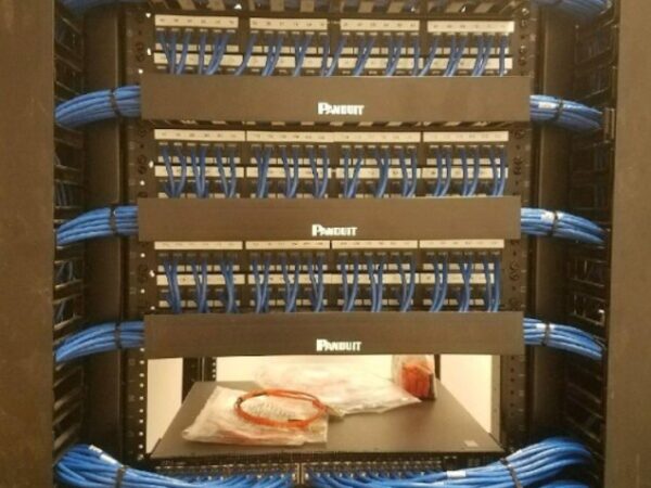 Data Rack For Structured Cabling System