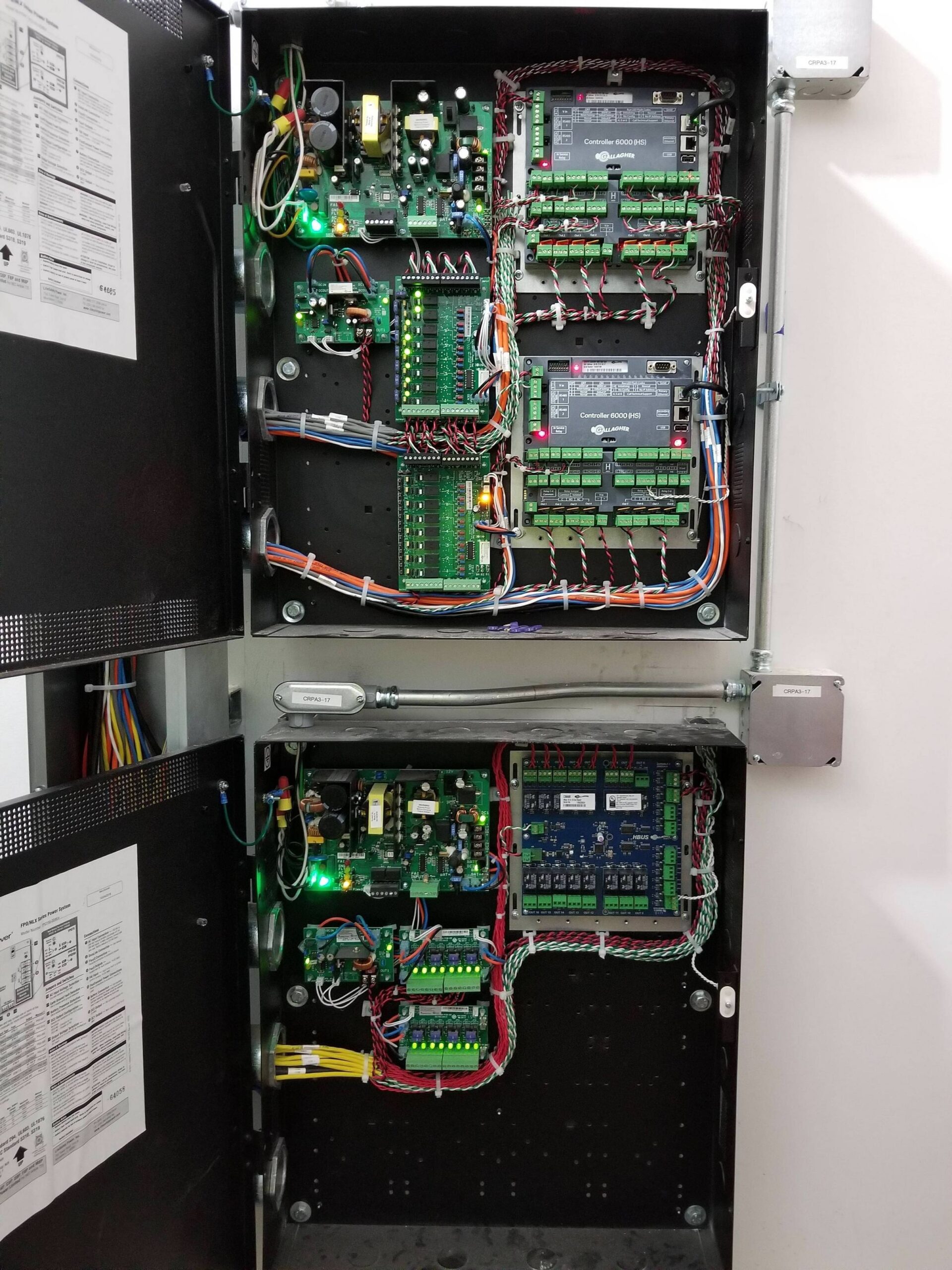 interior of access control system